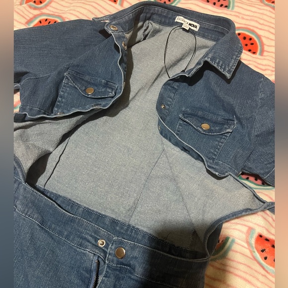 Short jumpsuit - Picture 3 of 4